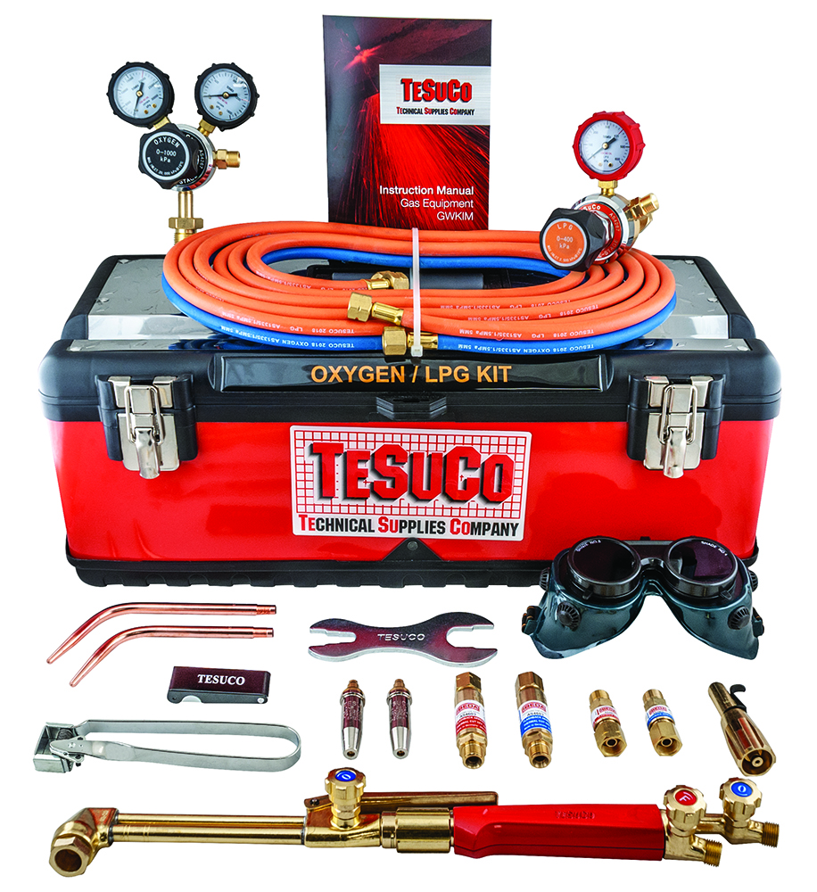 Other view of Tesuco GWKOLT Oxygen/LPG Trade Starter Gas Kit