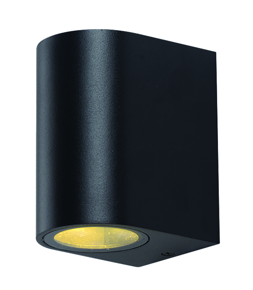 Other view of SAL SE7133BK GU10 LED Architectural Wall Light - Lamp Base (Down) - 240V IP54 - Black