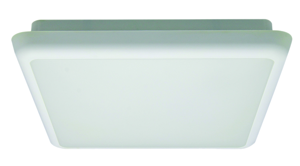 Other view of SAL IP54 SL3247/30CW LED Oyster - 18W Square 4000K - White