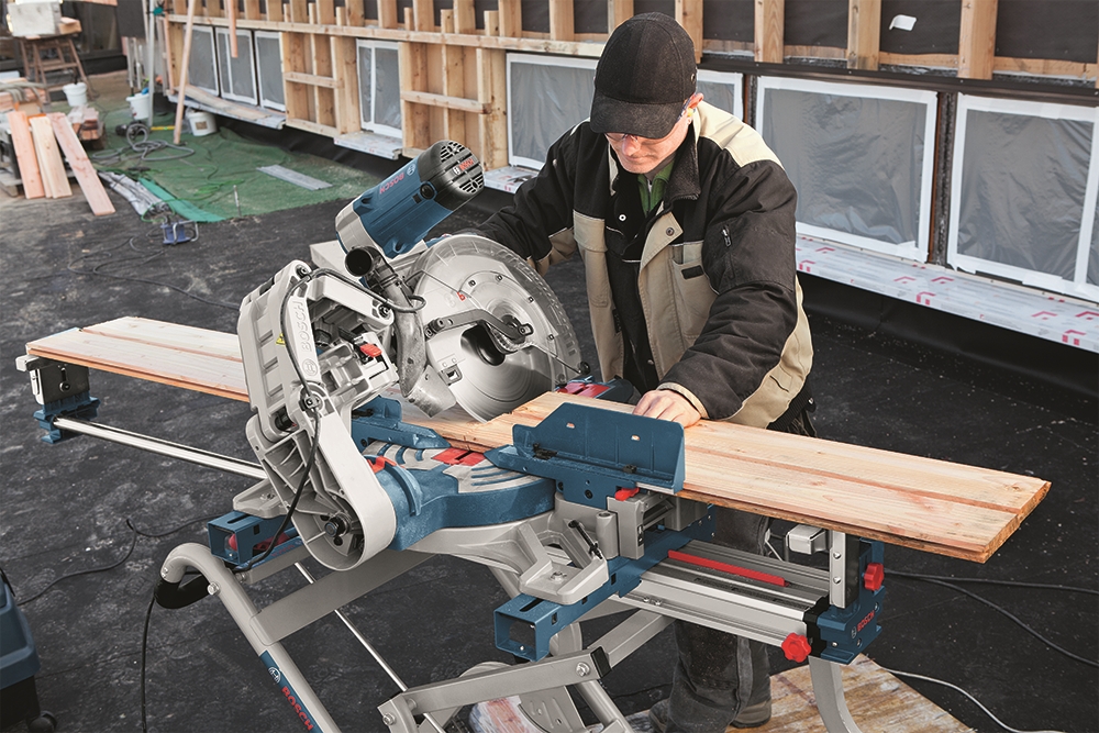 Other view of Bosch GCM12GDL Gliding Compound Mitre Saw - 2000W - 305mm