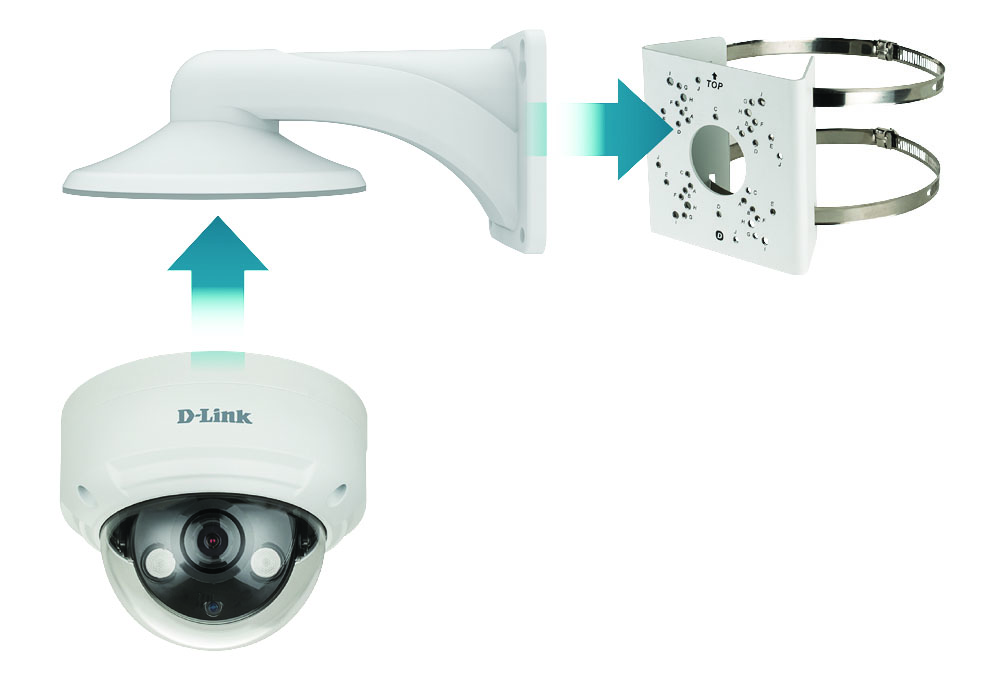 Other view of D-Link DCS-37-5 Wall Mount Bracket for Vigilance Cameras