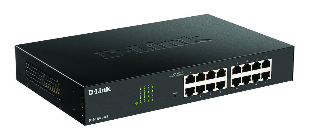 Other view of D-Link DGS-1100-16V2 16-Port Gigabit Smart Managed Switch