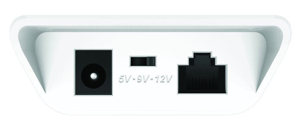 Other view of D-Link DPE-301GS Gigabit PoE+ receiver splitter with 12V/9V/5V DC output