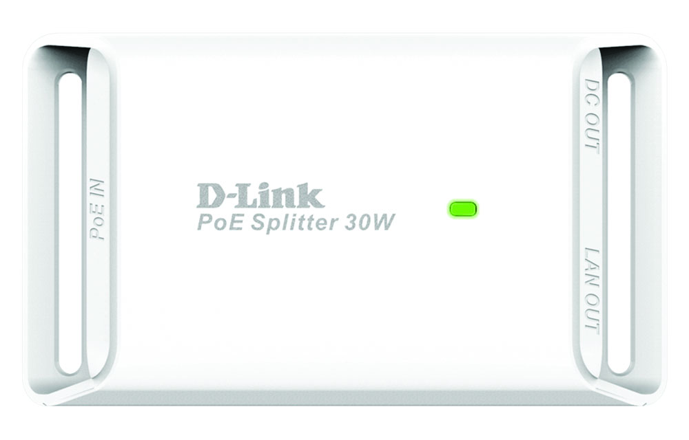 Other view of D-Link DPE-301GS Gigabit PoE+ receiver splitter with 12V/9V/5V DC output