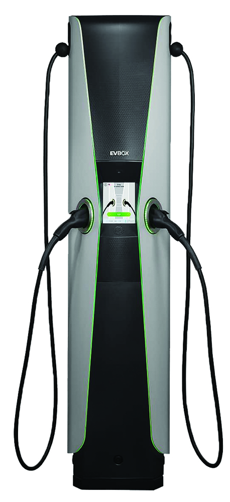 Other view of EVBOX Iqon IQ3323-C38462 Electrical Vehicle Charger - 3 Phase - Hub- 2 x 32A - 2 x 22kW -Type 2 - Double Fixed Cable