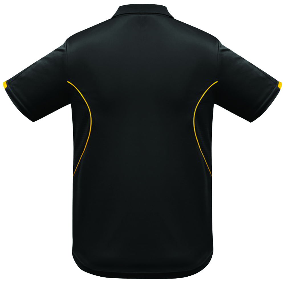 Other view of Bizcollection Razor P405MS Polo T-Shirt - Men - Polyester - Black/Gold - XL