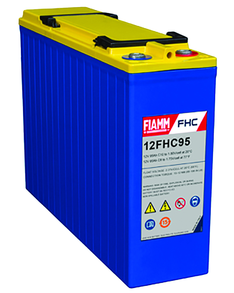 Other view of Fiamm 12FHC175 Battery - AGM Sealed Lead Acid VRLA (Valve Regulated Lead Acid) - 12V