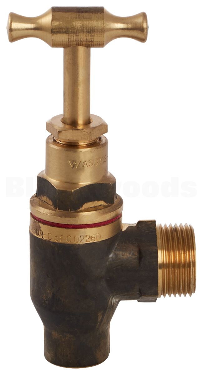 Other view of Millennium Tapware Tee Head Cock Meter - Brass - 3/4" - THRAMC20 - Thomas Gooden