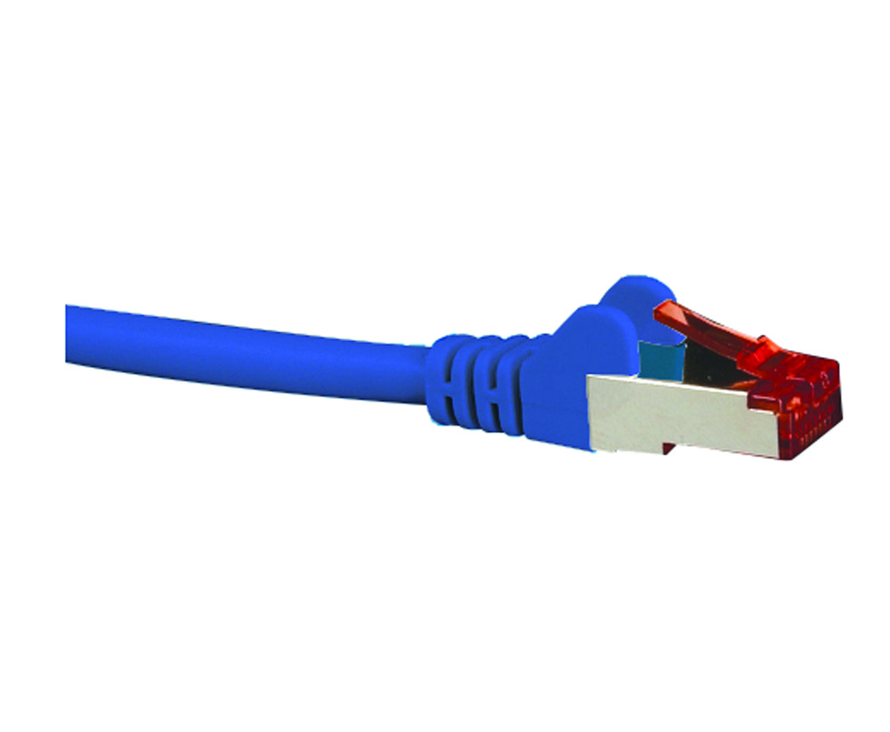 Other view of Cabac PLC6ABL2 Lead Patch Shielded - Blue CAT6A - 2m