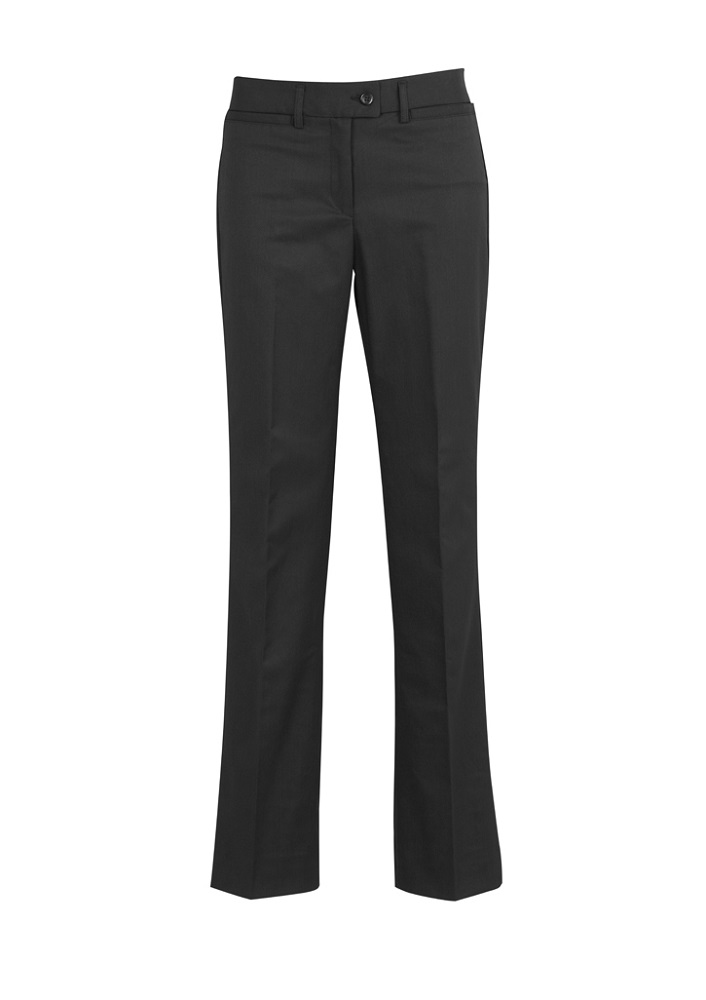 Other view of BIZ CORPORATES - Ladies Relaxed Fit Pant – Polyester - Bamboo – Charcoal – 6 – 10111