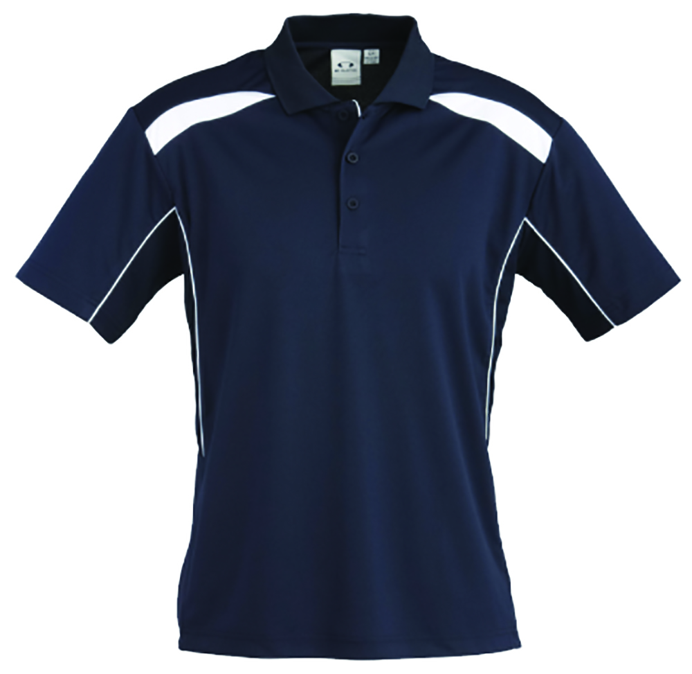 Other view of Bizcollection Biz Collection United New Generation Biz Cool P244MS Polo T-Shirt - Men - Breathable Polyester - Navy/White - XL