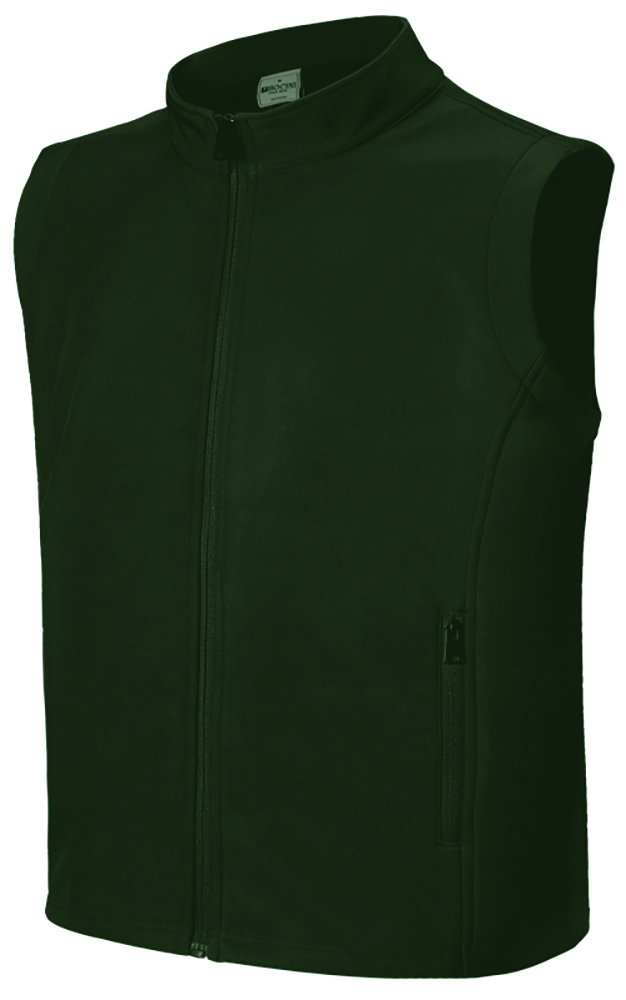 Other view of Bocini CJ1638 Vest - Men - Softshell - Bottle Green - 2XL