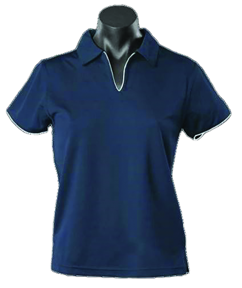 Other view of FOUR SEASONS Aussie Pacific 230208012 Yarra Polo - Women - Navy/White - 12-14