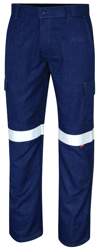 Other view of TRU WORKWEAR BW1560T Cargo Pant - Fire Retardant - With Loxy™ Reflective Tape - PPE2 - Navy - 72R