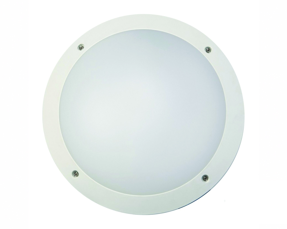 Other view of S-tech WL-BH20-3C-W-E LED Round Bunker Light - Emergency - 20W - White