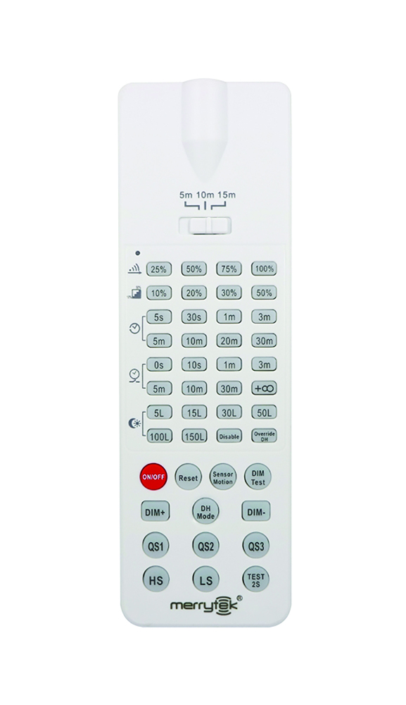 Other view of S-tech SMD-MR-REMOTE RF Remote Control for Setting Microwave Wave Sensor G2 Battens