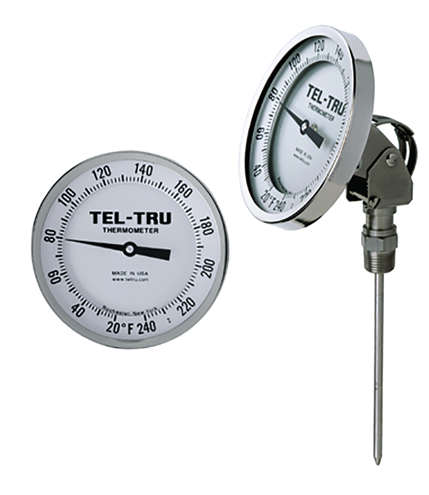 Other view of TEL-TRU AA-575R-100-300 Thermometer - Stem 12"/304.8mm - 1/2inch NPT - 0/100°C