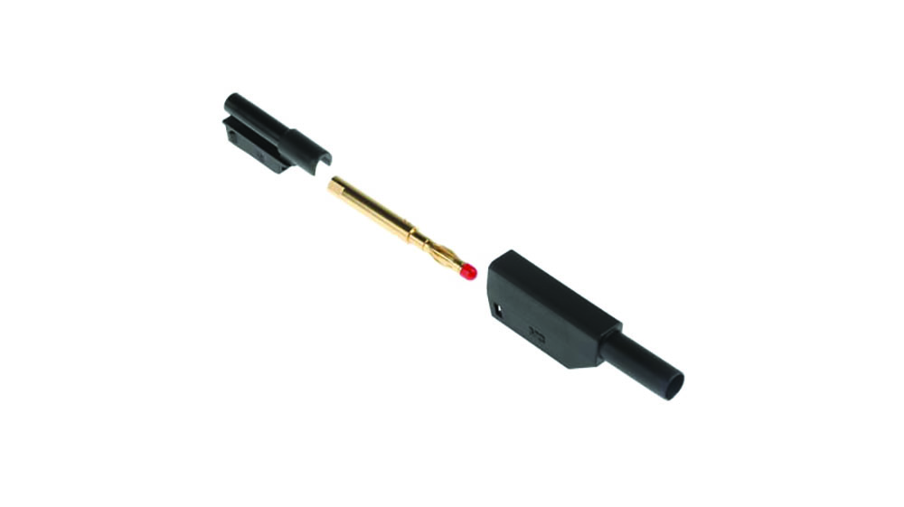 Other view of STAUBLI 22.2380-21 22.1203 - Black Male Banana Plug - Solder Termination - 1000V - 32A