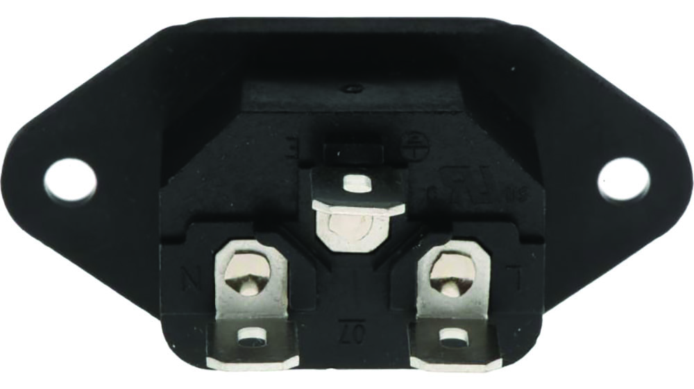 Other view of RS PRO 488-191 - Connector - C14 Panel Mount IEC - Male - 10A - 250 V