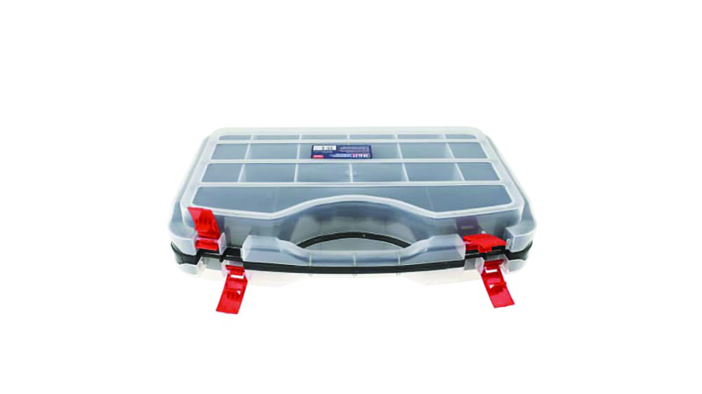 Other view of RS PRO 851-7515 - Adjustable Compartment Box - 42 Cell Clear PP -95mm x 420mm x 300mm