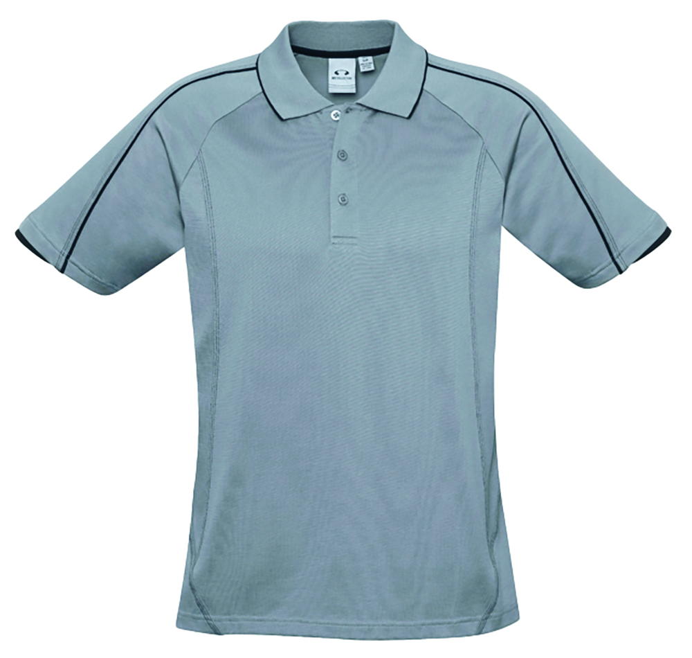 Other view of Bizcollection P303MS 9401042232441 Blade Polo T-Shirt - Men - Biz Cool™ Cotton - Polyester Soft-Touch Jersey - Silver - 2XL