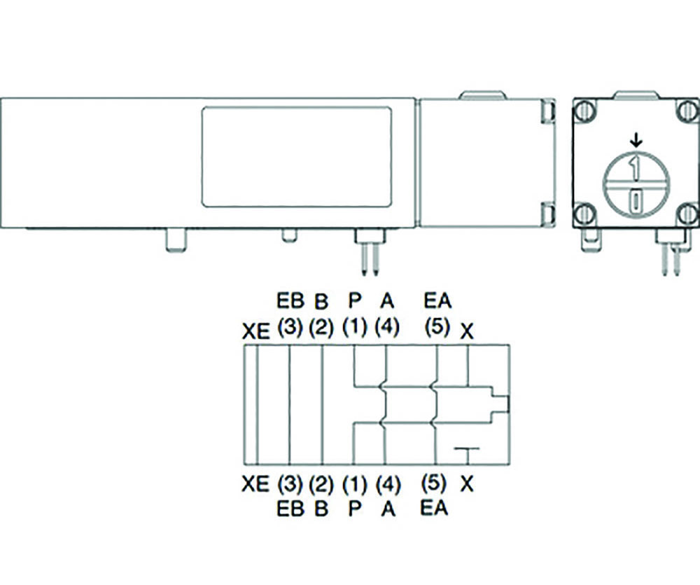 Other view of Asco Numatics 239-1596 - 2005 Sandwhich Shut Off Assembly