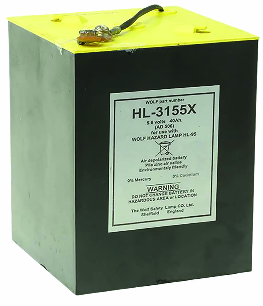 Other view of Whyte-Hall Hazard Lamp Battery 5.6 V - Series HL - Wolf