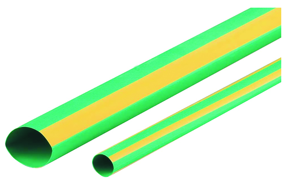 Other view of Cabac XLP7YG/4FT Heatshrink - Thin Wall Tube - XLP - Green/Yellow - 7mm x 4feet