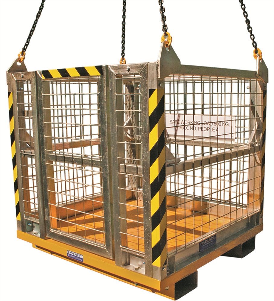 Other view of East West Engineering WP-NCA Crane Cage Four-person - Zinc - 1.2x1.1m