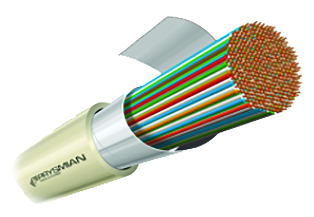 Other view of Prysmian M@XTEL 60056464 Cat 3 0.50 Conductor Internal Telephone Cable - 2 Pair