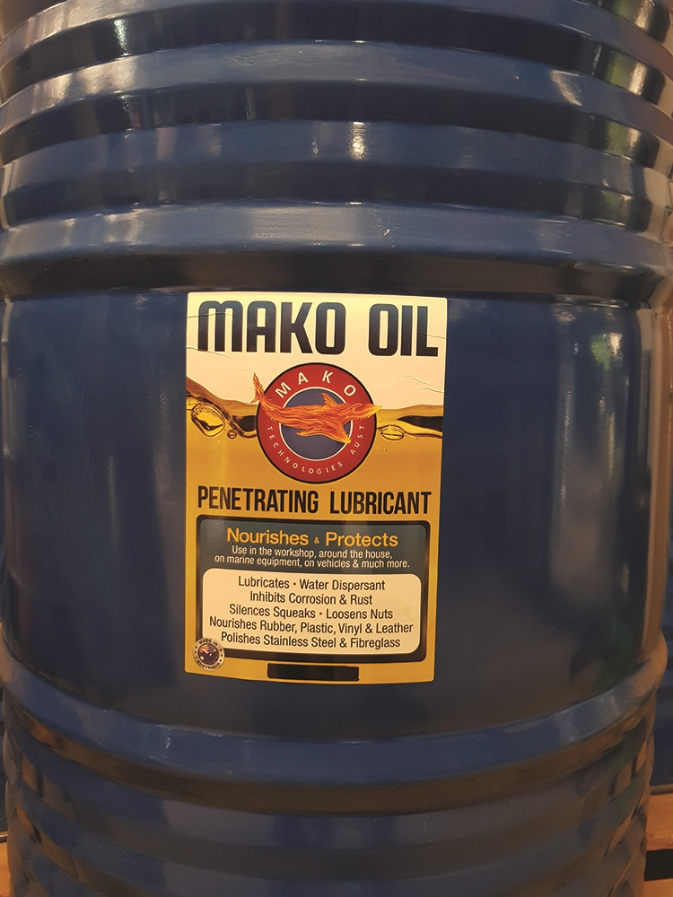 Other view of Mako MAK200000 - Lubricant Mako Oil Drum - 200 Litre