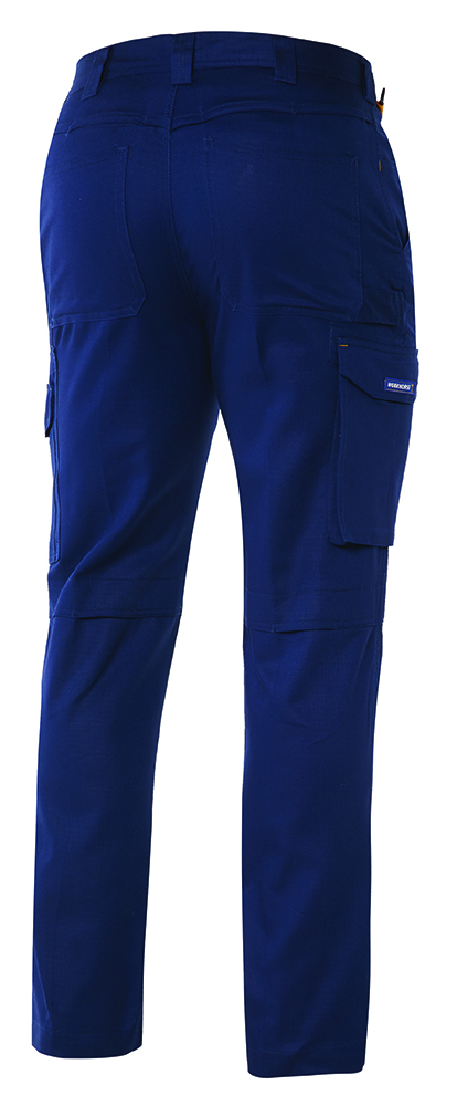 Other view of Workhorse MPA075 Mens Cargo Trouser - Cotton Ripstop - Navy - 112R