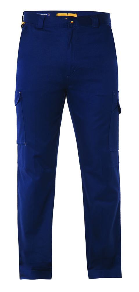 Other view of Workhorse MPA075 Mens Cargo Trouser - Cotton Ripstop - Navy - 107R