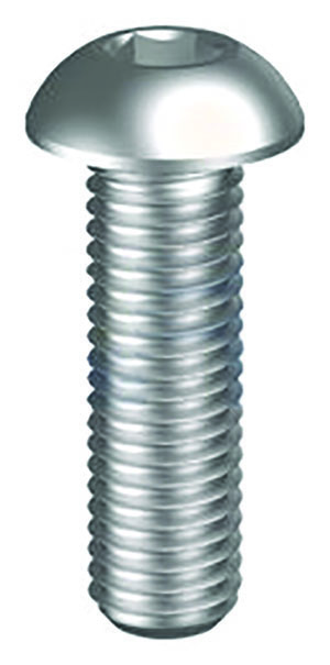 Other view of Stainless Steel - Screw - Socket Button - SS304 - Self Colour - Metric - Metric Coarse - 6X25mm