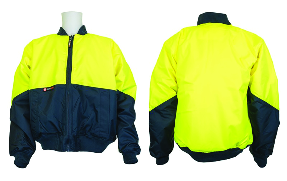 Other view of Jaybro Two Tone Airforce Reflective Jacket 060T Orange/ Navy 4XL