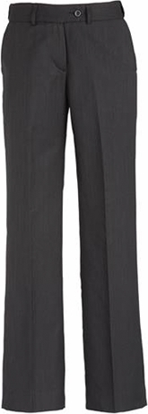 Other view of Ladies Adjustable Waist Pant – Polyester - Bamboo – Charcoal – 24 – 10115 – Biz Corporates