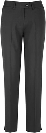 Other view of Ladies Slim Leg Pant – Polyester - Wool - Elastane – Charcoal – 8 – 14017 – Biz Corporates