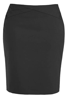 Other view of Ladies Relaxed Fit Skirt – Polyester - Bamboo Charcoal – Charcoal – 12 – 20111 – Biz Corporates