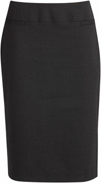 Other view of Ladies Relaxed Fit Skirt – Polyester - Wool - Elastane – Charcoal – 10 – 24011 – Biz Corporates