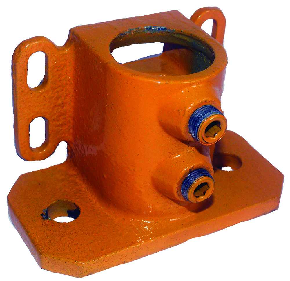 Other view of KWIKCLAMP - HANDRAIL CLAMP PIPE - GALV STEEL - D48 - KC-248-D48-YW