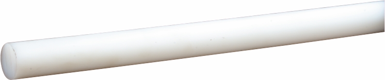 Other view of Round UHMWPE Rod - Ultra High Molecular Weight Polyethylene - Natural - 10 mm x 1 m - Dotmar