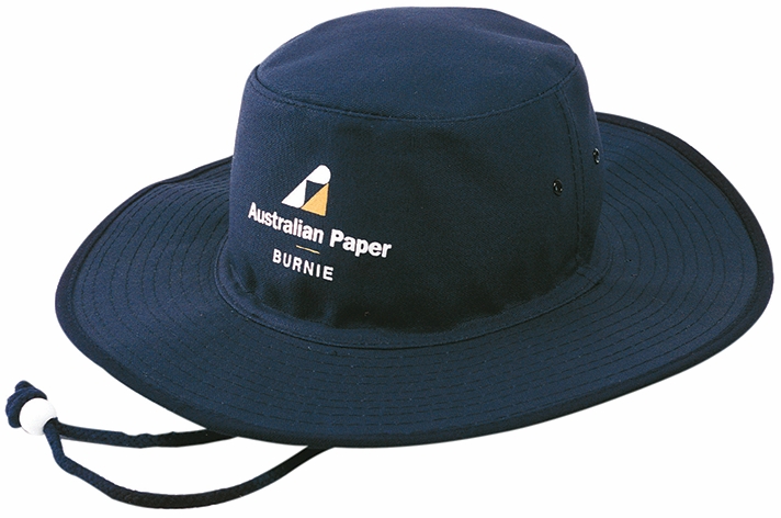 Other view of Headwear Professionals Sun Hat With Toggle – Canvas – Navy – Small – 3791 – HEADWEAR