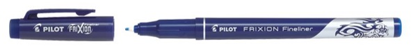 Other view of Pilot Frixion Erasable Fineliner - 0.45mm - Blue