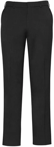 Other view of Men's Adjustable Waist Pant – Polyester - Bamboo – Charcoal – 97R – 70114R – Biz Corporates