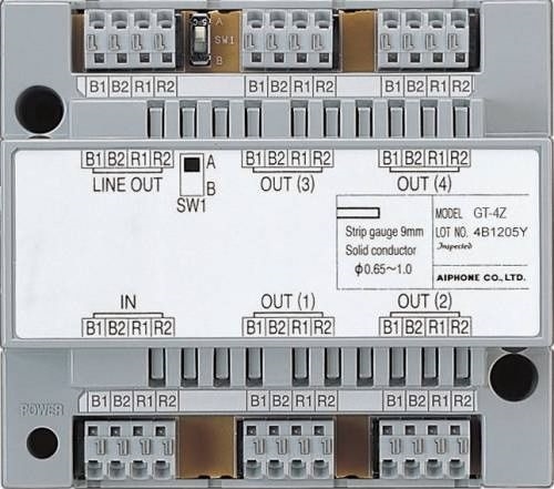 Other view of Aiphone GT-4Z Video Divider Module - 4-Way - Video Distribution Adaptor