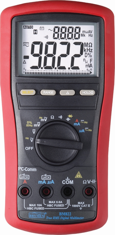 Other view of Cabac BM822 Professional Digital Multimeter RMS 125K