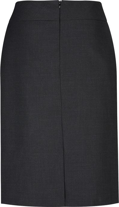 Other view of Ladies Relaxed Fit Skirt – Polyester - Wool - Elastane – Charcoal – 10 – 24011 – Biz Corporates