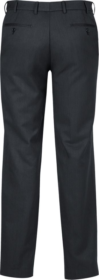 Other view of Men's Adjustable Waist Pant – Polyester - Bamboo – Charcoal – 97R – 70114R – Biz Corporates