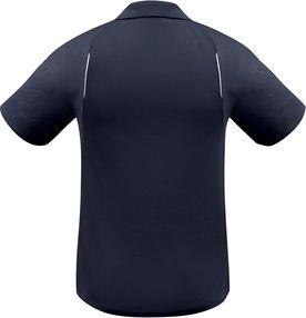 Other view of Men's Polo T-Shirt – Breathable Polyester – Navy/White – 2X-Large – P244MS – United New Generation Biz Cool™ – Biz Collection