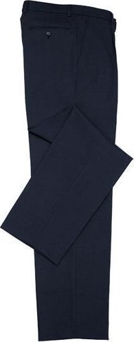 Other view of Men's Pleated Front Pant – Polyester - Viscose – Navy – 72R – BS29110 – Classic – Biz Collection